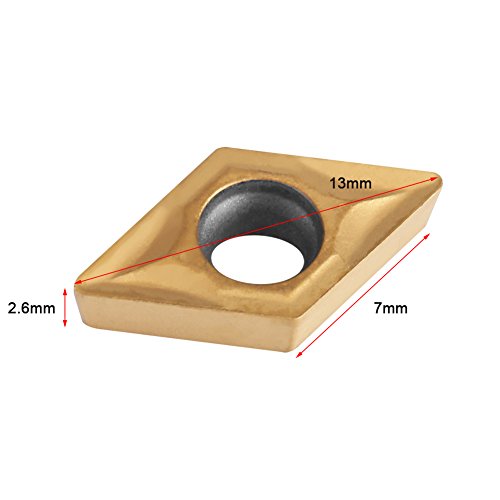 10 st Metaal oppervlak CNC Carbide Tips Invoegen Blade Cutter Draaibank Draaigereedschappen met Doos gebruikt voor staal, roestvrij staal afwerking