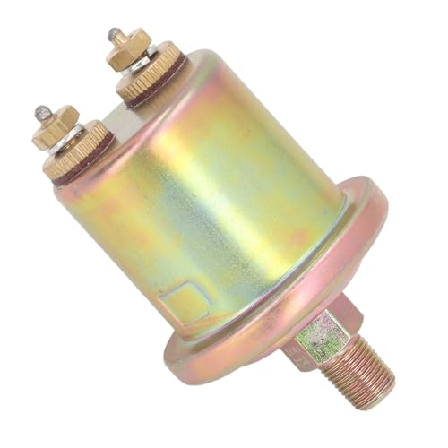 ES2P-100 Oliedruksensor 1/8 NPT draadmessing Materiaal 100psi Druk Oliedruk Transmitter druktransducer sensor voor graafmachine Generator 4