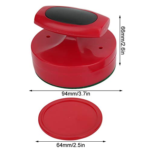 Hockey Playtable 94MM Slider Pusher Set met 4 Pucks Accessoires Groot formaat Rood