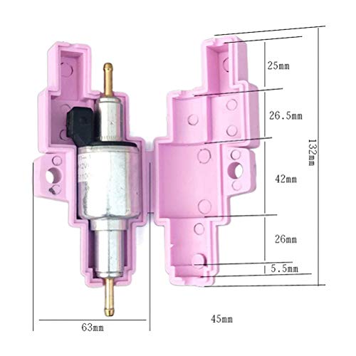 Brandstofpomp Beschermhoes, waterdichte geluiddemping, geluiddichte hoes voor Dieselverwarming, met schokbestendig en hittebestendig, van toepassing voor (Roze) 3