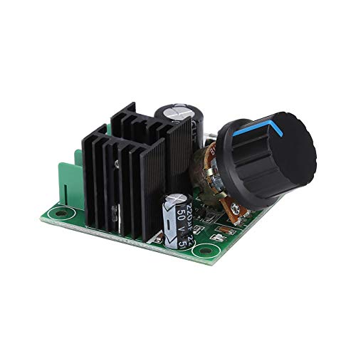 Taidda Speed Control, 9V-50V 10A PWM DC Motor Controller traploze High Performance Speed Regulator 3