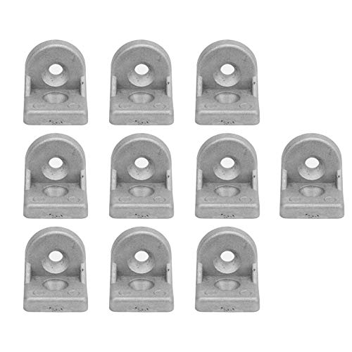 10Stuks Hoek Joint Extrusion Bracket, Aluminium handvat Hoek Aansluiting Part L Vorm Joint Bracket voor huishoudelijke meubels, connectoren en accessoires (type 3030)
