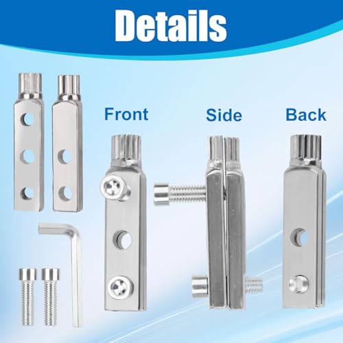 Tik op Schroef Extractor Kit, metaal gereedschap voor het verwijderen van gebroken buizen, gemakkelijk te gebruiken Verwijderaar Gestripte Schroeven voor volwassenen en mannen 4