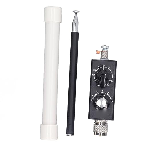 QRP HF-antenne, draagbare QRP kortegolfantenne 20W 3,5-470MHZ, hoge prestaties, volledige band Afghaanse antenne met M4 mannelijke connector, eenvoudig, radioantennes