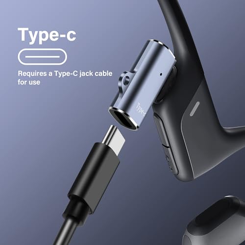 Adattatore di Ricardica Magneto Connettore Tipo C per Caricabatterie per Cuffie Compatibile Con OpenRun, OpenRun Pro, OpenRun Mini, OpenComm (R-L) 5