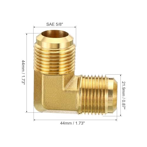 5/8" x 5/8" messing pijp montage fakkel 90 graden hoek buis montage buis montage adapter stopcontact met moer voor airconditioner koeling sanitair