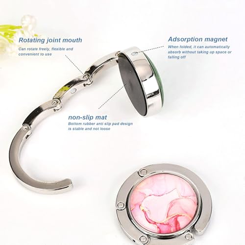 Tafel handtashouder 4 stuks opvouwbare tas haken 4.5cm Rubber Sole Table haken 4 stijlen ronde tas houder tafel voor handtassen paraplu's hangen ornamenten 4