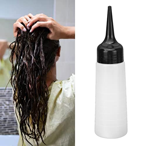 Tip Applicator fles - Leakproof haarverkleuring Styling behandeling olie fles met duidelijke schaal voor haar salon accessoires 5