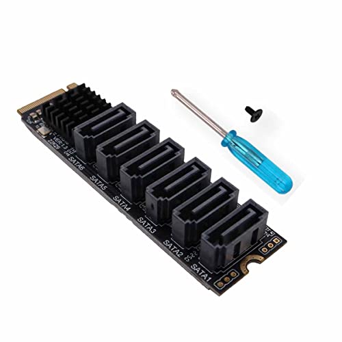 M2 NGFF NVME M-Key PCI Express naar SATA 3.0 6Gbps 6Gbps adapter converter harde schijf extensiekaart