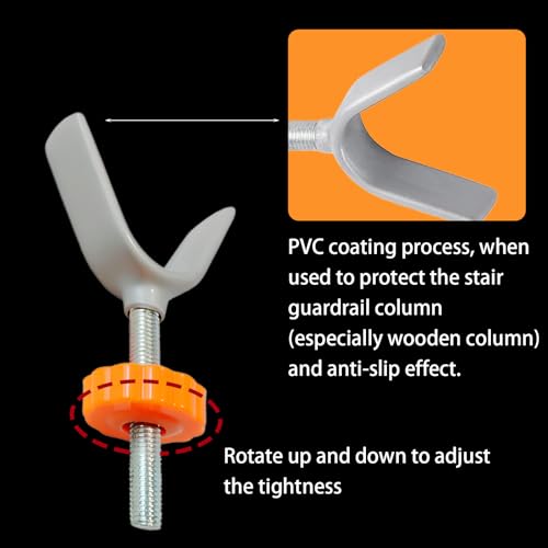 Verpakking van 4 drukknopen voor kindergrille Y-pindel drukschroeven M10 trapbescherming Grille schroefjes voor het bevestigen van kindertrap bescherming Hekken 4
