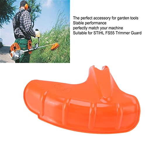 Trimmer bescherming, kunststof borstelsnijder bescherming Vervangingsbescherming Vervangingsnummer 413307002 voor STIHL FS55