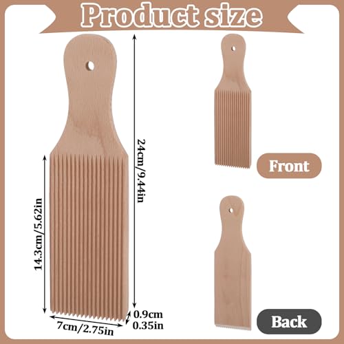 Gnocchi Board, Pasta Machine, Accessoires, Pasta Machine, Natuurlijk Beukenhout, Paddle, Garganelli, Makaroni, Pasta Machine, Cavarolla Roll, Spätzle Plank voor Pasta Mand, Italiaans