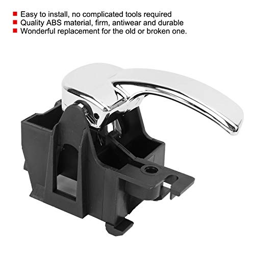 Auto-binnenste deurgreep 80670-4X02B Passend voor Nissan Navara Pathfinder Rechtervoor-/rechtsachterdeurgreep Interieurdeurondersteuning Bracket Passagier Zijdeur Paneelafhandeling 4