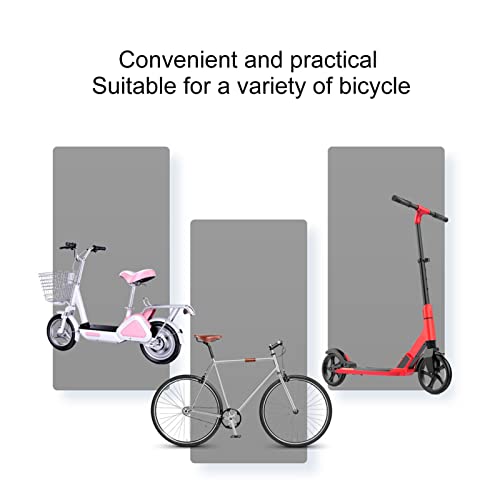 2Stuks Fiets achteruitkijkspiegel, verstelbare Scooter achteruitkijkspiegel Universeel voor rolstoelfiets-8cm Diameter Large Convex Lens, Ronde Vorm, Hoge definitie spiegel 5