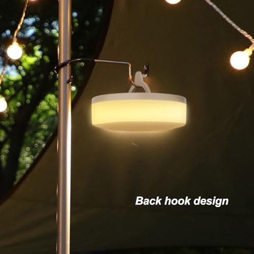 Camping String Lights 32.81ft 2 in 1 Oplaadbare String Lights voor Outdoor USB Charger IP67 Waterdichte 8 Uur Batterij Leven 5