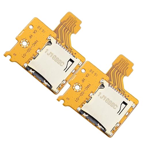 Zee 2 st. Vervanging Micro SD Kaartlezer Slot voor Nint-endo Switch NS Console geheugenkaart Slot