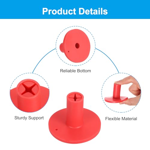 Rubber Golf Tee, Golf Oefening Tees Training Driving Range Tee Stabiele Golf Bal Houder voor Indoor Hitting Mat 3