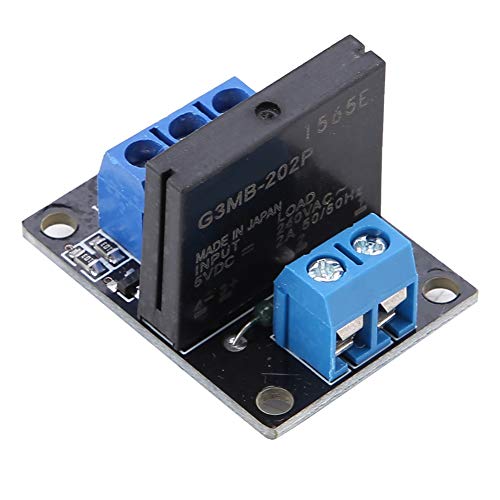 SSR Module, Solid State Relay, Solid State Relay Module, 1 Channel DC 5V/12V 2A SSR Module Board met Fuse Low Level Trigger, Solid State, Controls (12V)