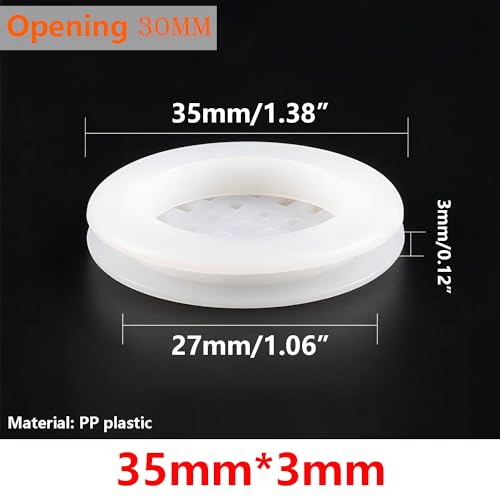 12 st Ronde Mesh Hole Air Vent 35mm Plastic Ventilatie Hole Ronde Ventilatie Grille voor Cupboards Schoen Kabinet Kledingkast