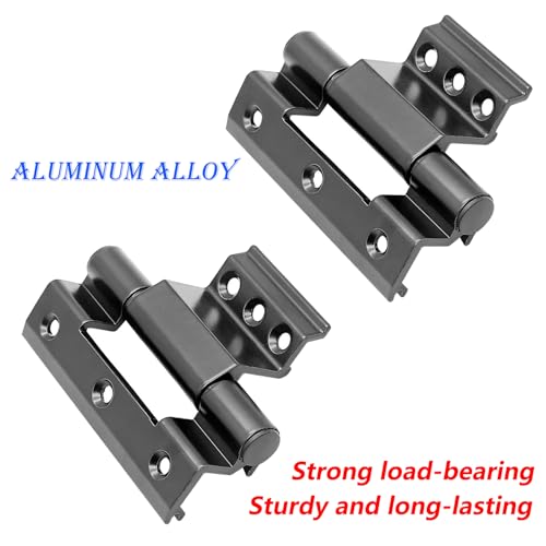 2 stuks scharnieren, 100 mm aluminium legering raam scharnieren, meubilair scharnier voor 55/60 aluminium profiel ramen 4