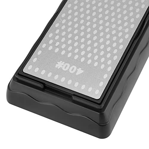 Whetstone, Diamond Whetstone 200 X 70mm 400&1000 Grit Grinding Stenen Keuken Messen Slijpsteen Abrasives met basis, diamanten, slijpstenen