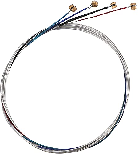 4/4 Viool String Universele Set, Classic Silver String (GDAE) Staalkern met vernikkelde kogelkop, voor vioolinstrumenten