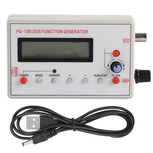 FG‐100 DDS-functiegenerator, sinusfrequentie, 1 Hz - 500 KHz, teller, signaalbron, Generator, tester, Oscilloscoop laboratorium, accessoires, programmeerbare signaalgenerator, teller, standaard