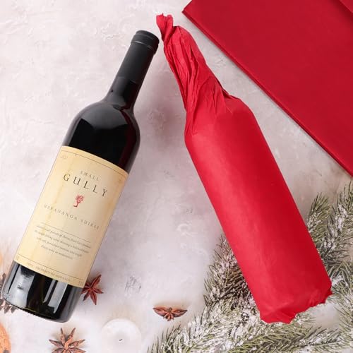 20 vellen rood weefsel papier 50 x 70cm Xmas weefsel papier kunstcadeauverpakking papier ambachten voor verjaardag kerst Valentijnsdag partij 5