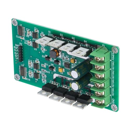 H Bridge Driver Chip IRF3205 MOSFET Dual Motor Driver Module Board, DC 3-36V 10A Peak 30A, Geschikt voor L9110S MOSFET H Bridge 24V 10A 5