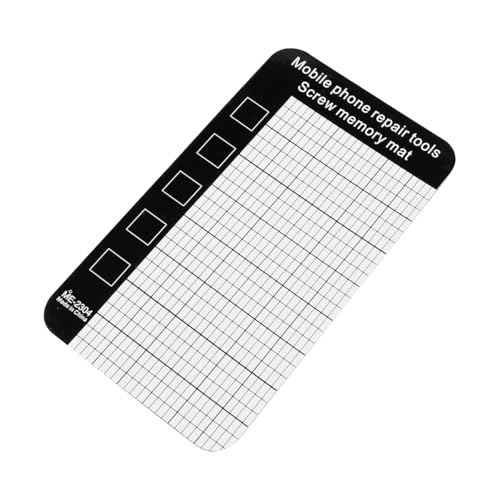 2 Pack draagbare magnetische schroefhouder, schroef opslagmat voor mobiele telefoon reparatie en werkpad, Ideaal gereedschap voor technici en DIY