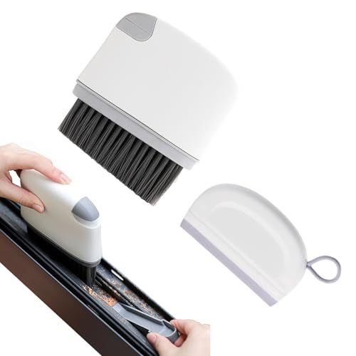3-in-1 Crevice Cleaning Brush voor thuis en kantoor, Multifunctionele schoonmaakborstel voor kleine ruimtes, Window Dust Removal Tool voor mannen en vrouwen
