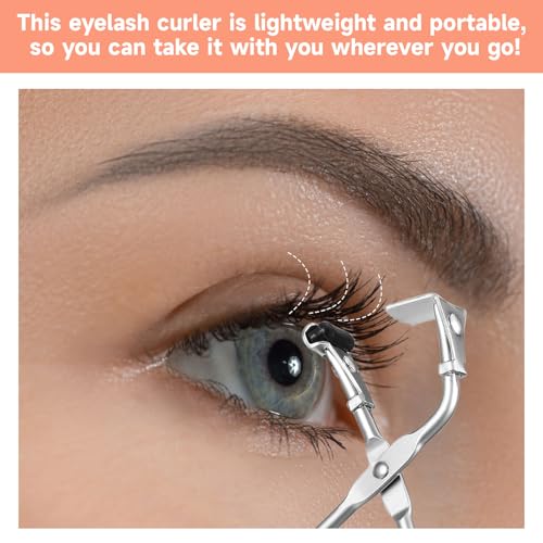 Pak van 2 Mini wimpers curler, gedeeltelijke wimper curler, wimper lifter, silicone wimper gereedschap, Geschikt voor alle wimpers vormen, wimper make-up gereedschap 5