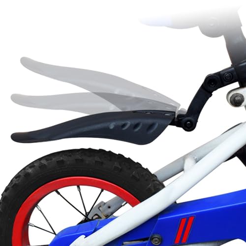 1 paar mudguards Voor kinderen fietsen, Mudguards voorkant achterzijde, Balance Bike Mudguard, Universele verstelbare lengte Mudguards voor 12 Inch 14 Inch 16 Inch 18 Inch 20 Inch Flat Bike 5