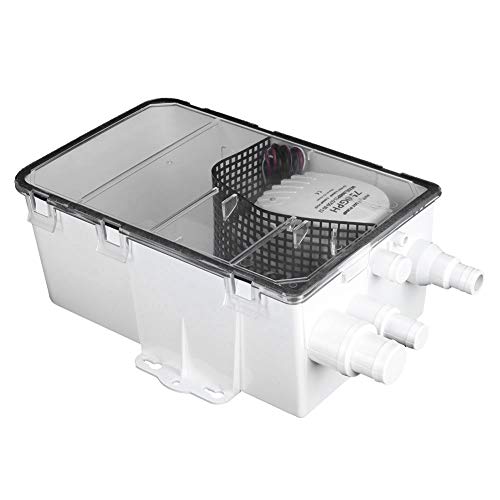 Marine Douche Pomp, Douche Sump Pomp Systeem Boot RV Bilge 12V 750GPH Multi Marine Port Drain Box