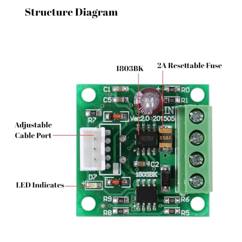 DC 12V Motor Speed Controller Instelbare Volt DC 1.8V tot 15V Low Voltage Regulator 2A Mini PWM Controlemodule