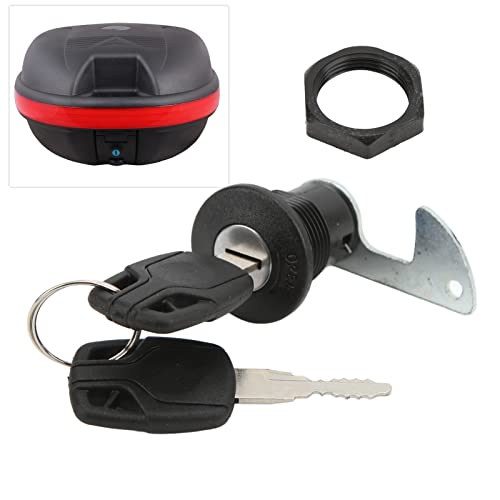 Slot, Motor Trunk Lock, Achterkoffer, Aluminium Plastic Scooter Mount Lock (B Short Hooks) 3