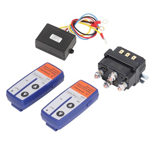 12V 250A Winch Relay, 12V 250A Winch Relais set met afstandsbediening, Winch Relais set voor industriële voertuigen voor ATV, Multifunctionele voertuig, Controls 3