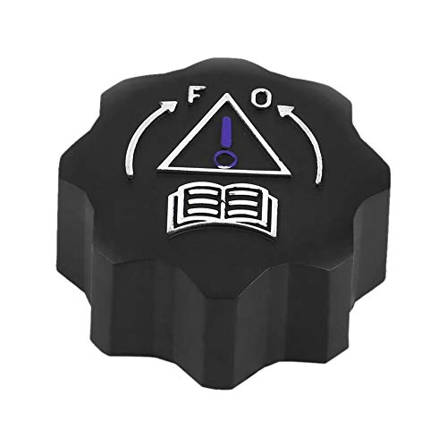 Car Cooler Lid Tank Cover ABS Black Vervanging voor 106 II 107 108 206 207 208 307 308 I / II 406 407 508 607 807 5