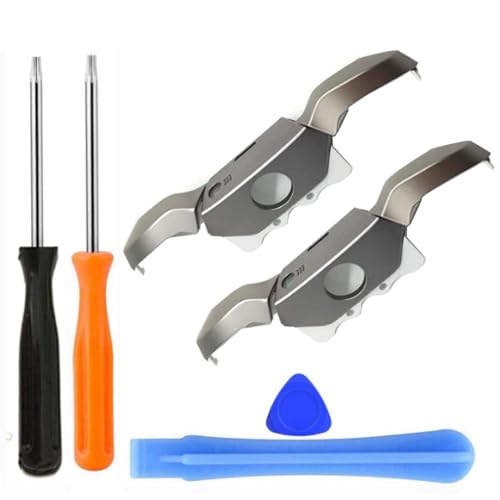 Zee LB RB Bumpers Vervanging Triggers Knopdelen T6 T8 Schroevendraaier Reparatiekit Compatibel met Xbox One Elite Controller