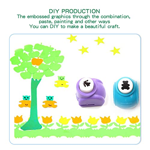 Hole Punch, 15Stuks Vorm Paper Hole Punch Set voor kinderen DIY stimuleren imagination Craft gaten Punch voor Scrapbooking Journaling Groeten 3