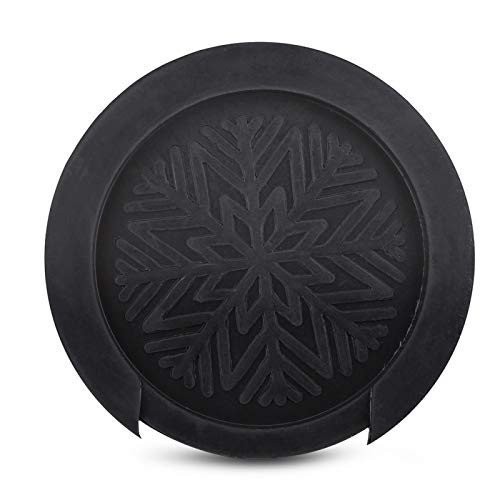 Acoustic Guitar Sound Hole Cover Black Rubber Block 100mm Diameter Gitaar Mute Feedback Buster Sound Hole Cover voor akoestische klassieke gitaar 38'/39' '