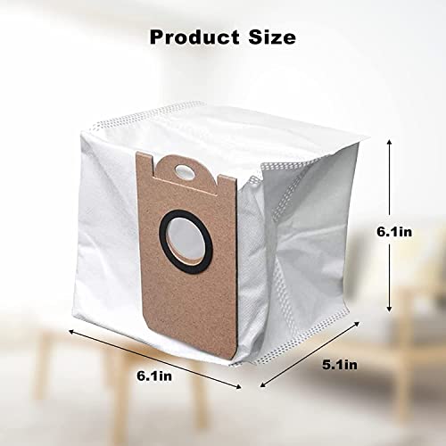 12 st Leakproof speciale grote capaciteit stofzak voor Proscenic M7 Pro M8 Pro M7 Max Stofzuiger 5