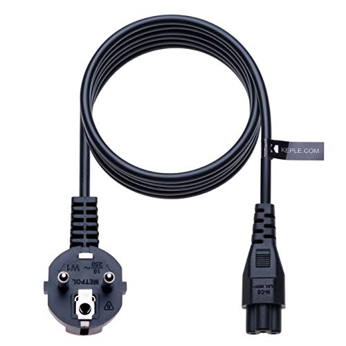 Kabel van de voeding 3 Pin AC Wandkabel C5 Cloverleaf Kabel Compatibel met LG TV 40LF6300