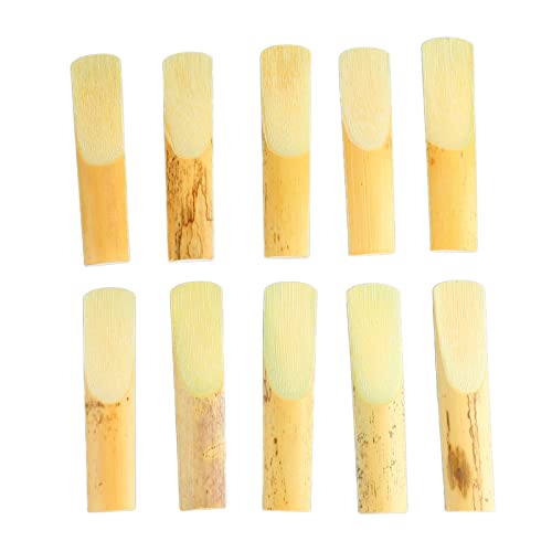 10 stuks Alto Saxophone Reed, Alto Saxofoon Traditioneel Reed voor Alto Saxofoon Kracht (maat 3)