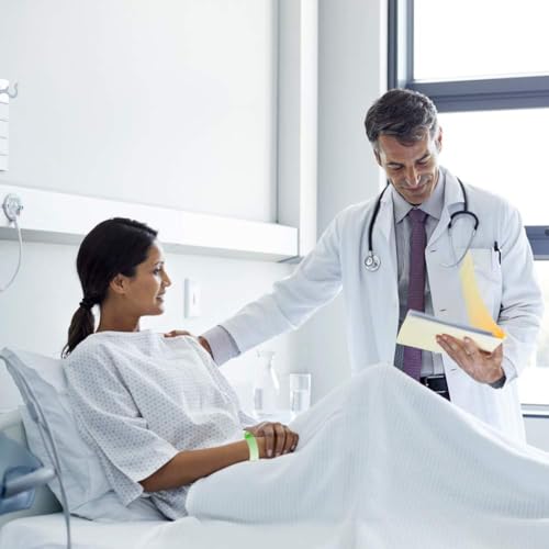 ID polsband Volwassenen, 100 Pack Wegwerpbaar Event Polsbandjes PVC Teens Safety ID armband - Volwassenen, Groen 3