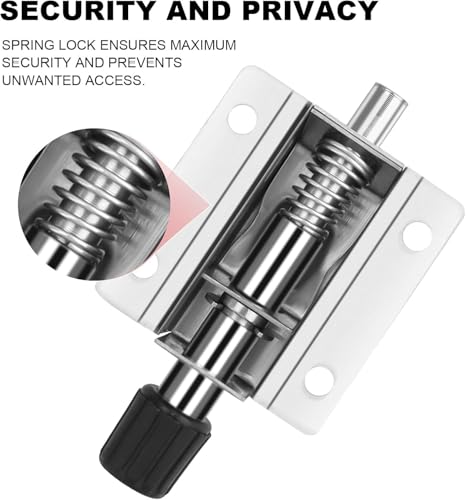 Sea Latch, schuifslot, schuifslot klein, automatische ronde, schroefslot, veerschot, schuifslot 3