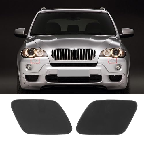 Koplamp Spreierkop Cover voor X5 E70 2007-2013 Voorbumper Vervangen 51657199141 51657199142 3