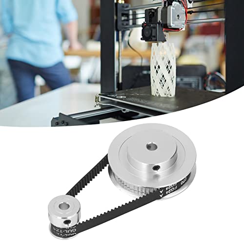GT2 Synchroon Wiel, 2PCS Synchroon Wiel, Aluminium Timing Belt Disc, Synchroon Wiel 20 60 Tanden, 3D Printer Accessoires (8Mm/, Gereedschappen 4