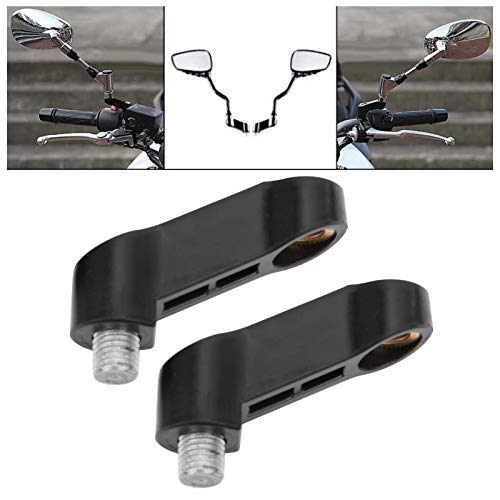 2 st. Motorfiets Spiegel Extenders M10 Spacers Extension Adapter Plastic voor de meeste motorfietsen Motorfietsspiegeladapter 3