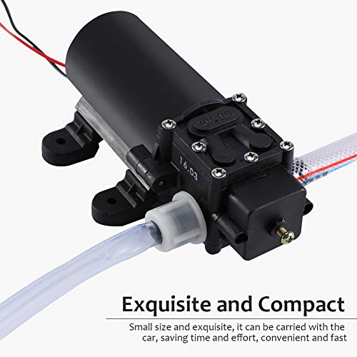 Oliedamppomp, 12 V, 60 W, 0,8 MPA, elektrische oliepompkit voor oliewisseling, met 11 mm/8 mm/6 mm Slang voor auto elektronische accessoires 4